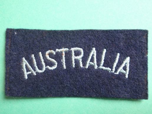 Gradia Militaria -  WW2 AUSTRALIA Cloth Shoulder Title