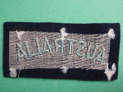 WW2 AUSTRALIA Cloth Shoulder Title