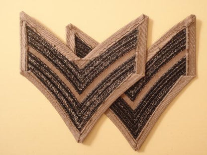 U.S.M.C Green on Tan Corporals Chevrons