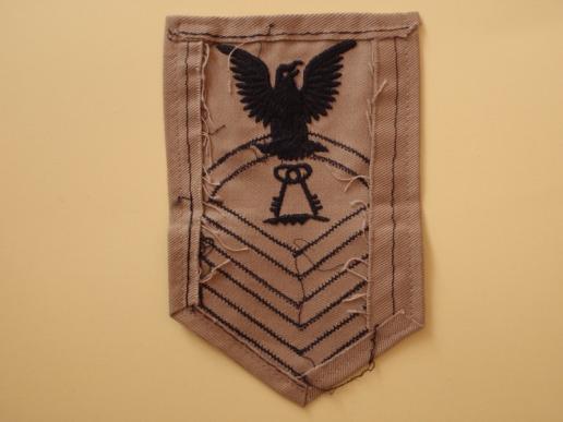 WW2 U.S Navy Chief Commissary Steward P.O Sleeve Badge