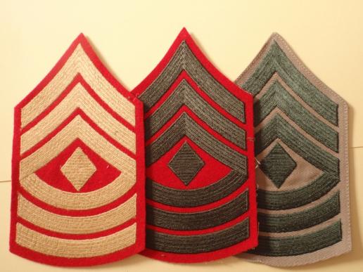 Gradia Militaria -  U.S.M.C 1st  Sergeants Chevrons