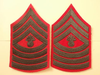 Gradia Militaria -  U.S.M.C Master Gunnery Sergeant Stripes