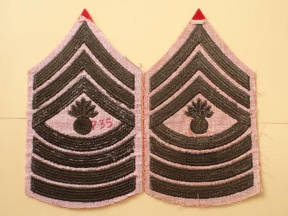U.S.M.C Master Gunnery Sergeant Stripes