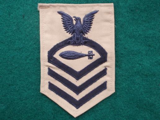 Gradia Militaria -  WW2 C.P.O Torpedomans Sleeve Badge