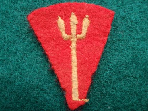 Gradia Militaria -  Royal Marine Division & Independent Infantry Brigade Sign