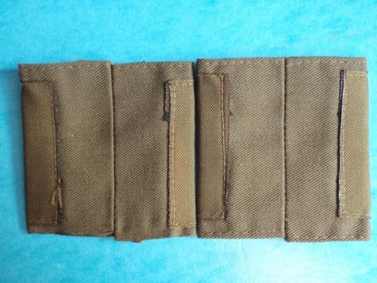 Pair of W.O Crown Rank Slide