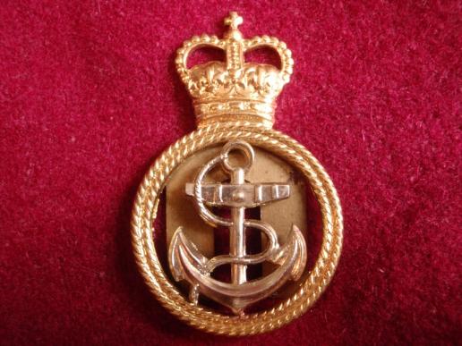 Gradia Militaria -  R.N Petty Officers B/Metal Cap Badge