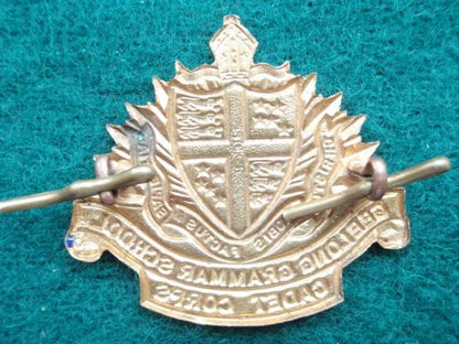 GEELONG GRAMMAR SCHOOL CADET CORPS Cap Badge