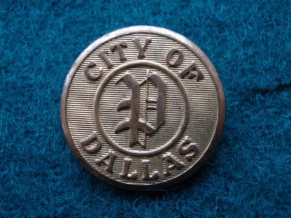 Gradia Militaria -  City of Dallas Brass Button