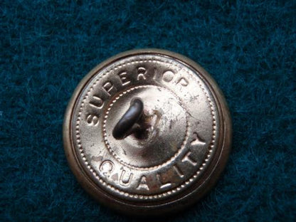 City of Dallas Brass Button