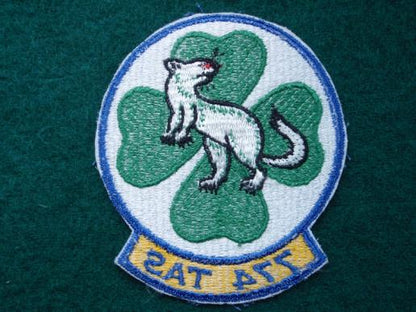 774 TAS  Cut Edge Large Silk Patch