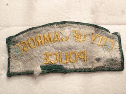 City of Camrose Police Shoulder Title