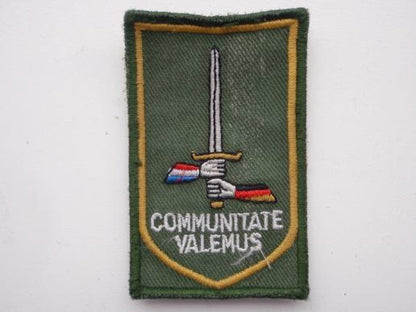 Gradia Militaria -  1st German/Netherlands Corps Sleeve Patch