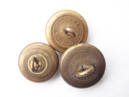 V/R R.A.M.C Button Set of 3