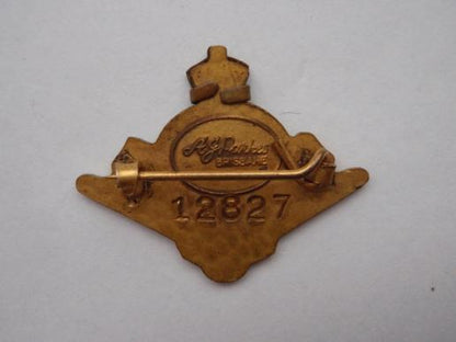 Aust Legion of Ex-service men & women Gilt & Enamel Lapel badge