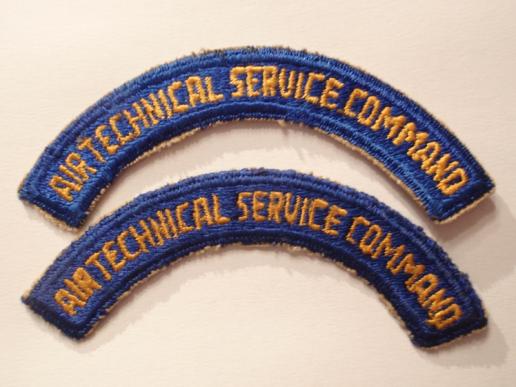 Gradia Militaria -  U.S.A.A.F AIR TECHNICAL SERVICE COMMAND Titles