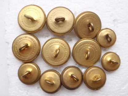 WW2 R.E Complete Tunic Button Set