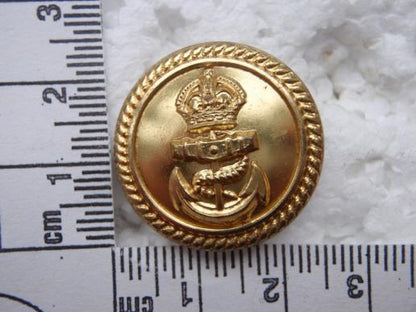 Gradia Militaria -  WW1/2 Gilt R.N Button