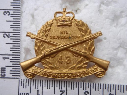 Gradia Militaria -  43/48th Inf Bn Collar Badge (53/60)