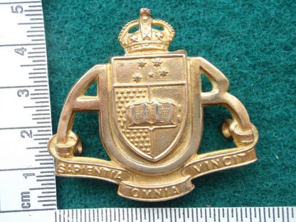 Gradia Militaria -  Adelaide University Cap Badge 1948-53