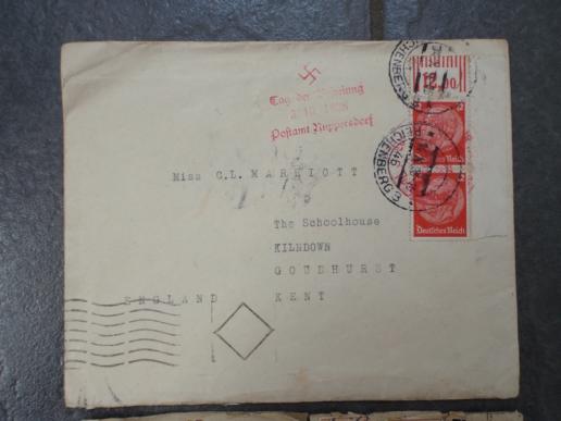 Nazi Stamped Envelopes