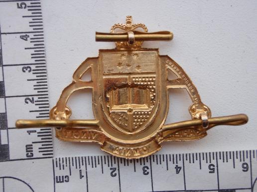 Adelaide University Regt Q/C Hat Badge