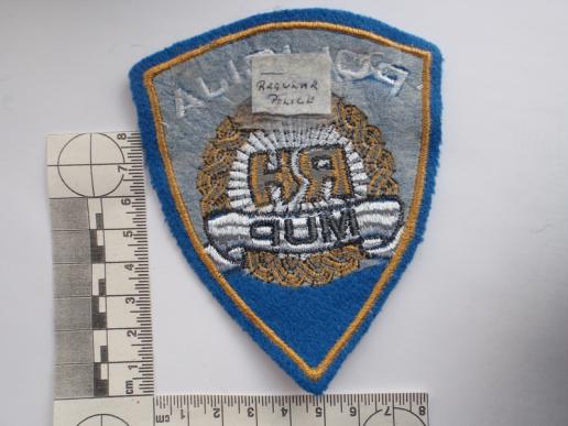 Croatian Police Sleeve Patch