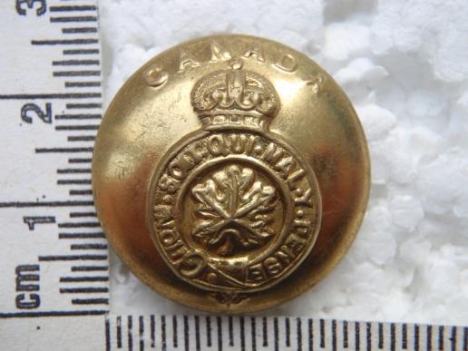 Gradia Militaria -  WW2 'CANADA' Military Button