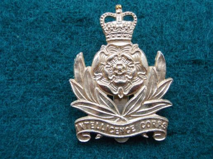 Gradia Militaria -  Intelligence Corps Anodised Cap Badge