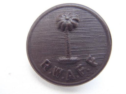 Gradia Militaria -  R.W.A.F,F Black Horn Button