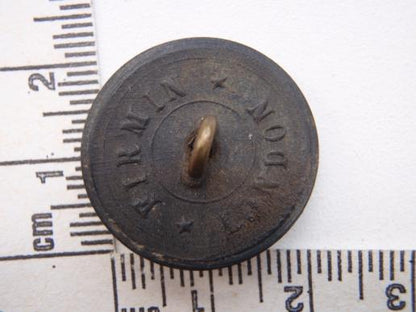 R.W.A.F,F Black Horn Button