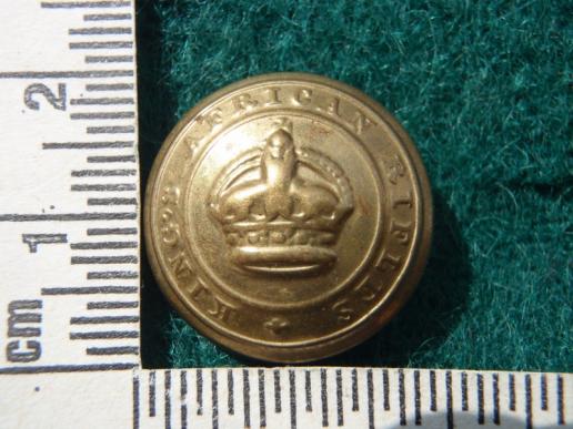 Gradia Militaria -  King's African Rifles Brass Button