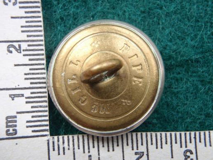 Edward VII R.E Volunteers w/m Button