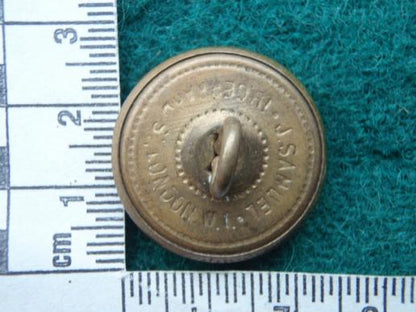 The Border Regt Brass Button