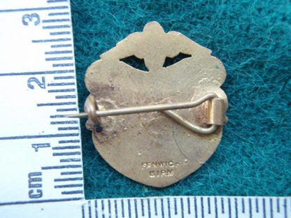 WW1 Veterans 'San Fairy Ann' Cycling Club Lapel Badge