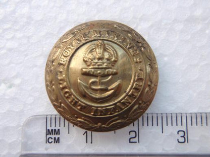 Gradia Militaria -  WW1 R.Marines Light Infantry Button