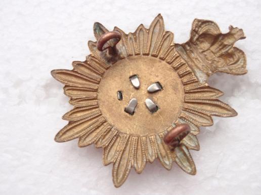 V/R Crowned British Legion Cap Badge