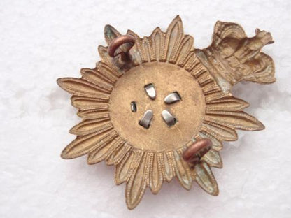 V/R Crowned British Legion Cap Badge