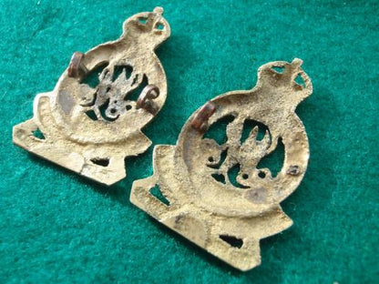 Surrey Yeomanry ( Queen Mary's Regt) Post 1910 Collars