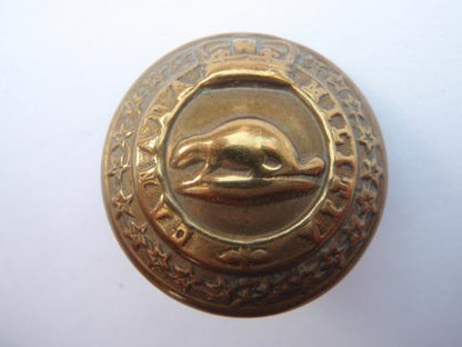 Gradia Militaria -  V/R Canada Militia Button