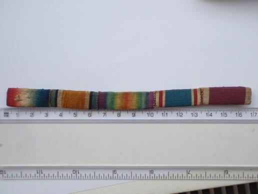 Gradia Militaria -  WW1, Coronation & L .S.G.C Medal Bar