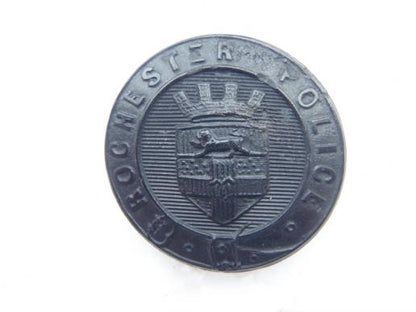 Gradia Militaria -  Rochester Police Black Button