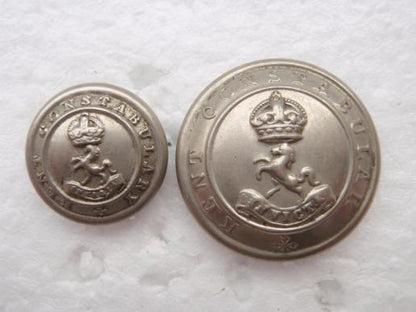 Gradia Militaria -  Early K/C Constabulary Buttons