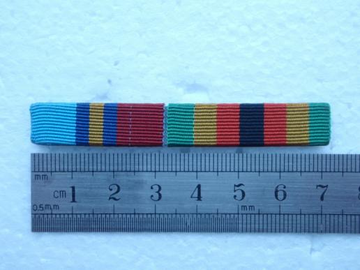 Gradia Militaria -  Australian Deployment Vanuatu & Zimbabwe Full Size Medal Bar