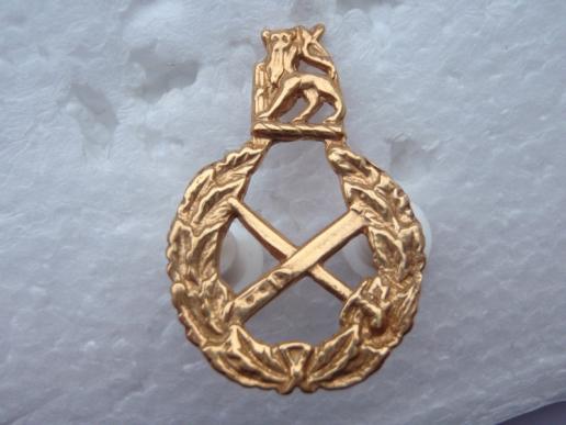 Gradia Militaria -  S.A General Officers Rank Gilt Lapel Badge