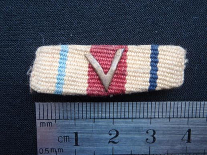 Gradia Militaria -  Africa Star 'V' (Victory) POlish Worn Ribbon