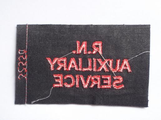 Royal Navy Auxiliary Service Working Dress Badge