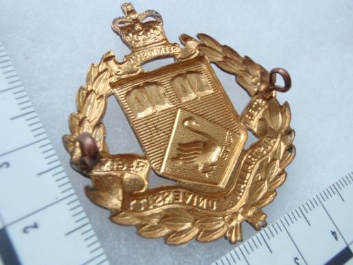 The Western Australian University Regt Cap badge