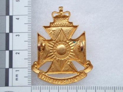 The Melbourne Rifles 58/32nd Inf Batt Cap Badge