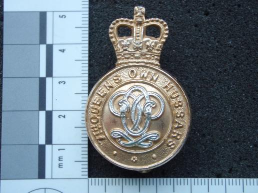 Gradia Militaria -  7th Queens Own Hussars Anodised Cap Badge